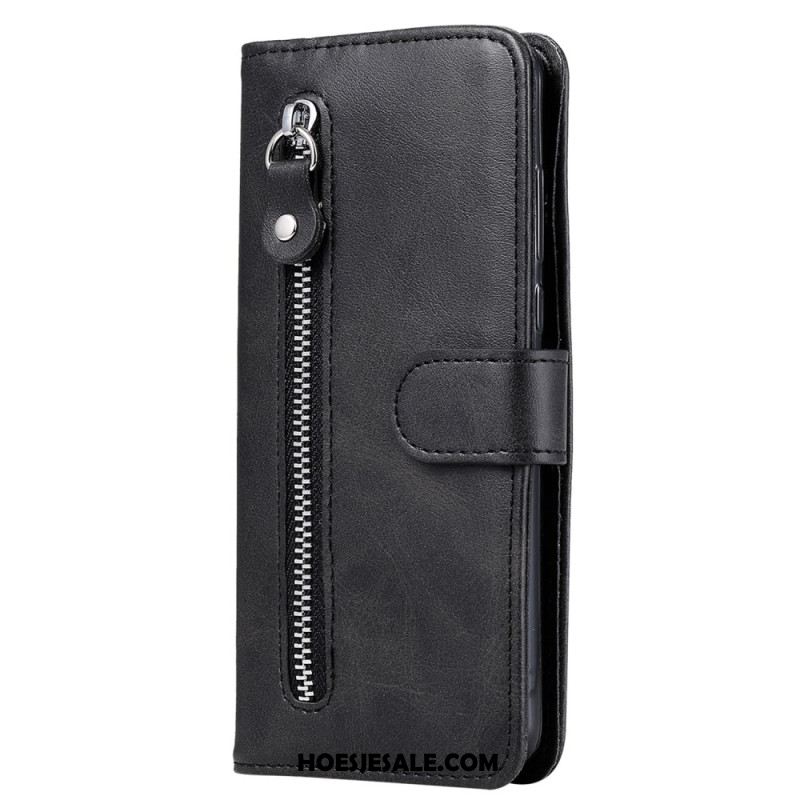 Flip Case Leren Samsung Galaxy S24 Plus 5g Portemonnee Vooraan