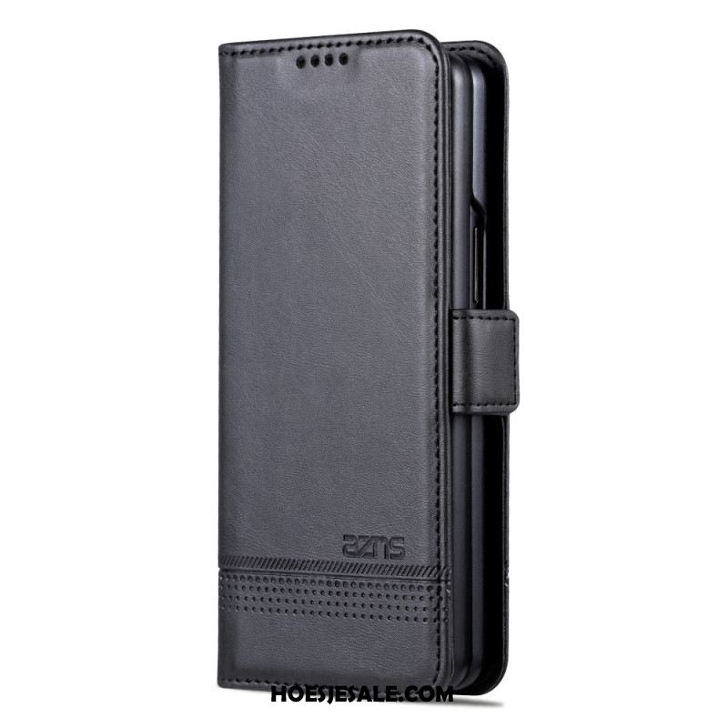 Flip Case Leren Samsung Galaxy Z Fold 5 Azns