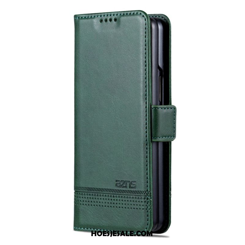 Flip Case Leren Samsung Galaxy Z Fold 5 Azns