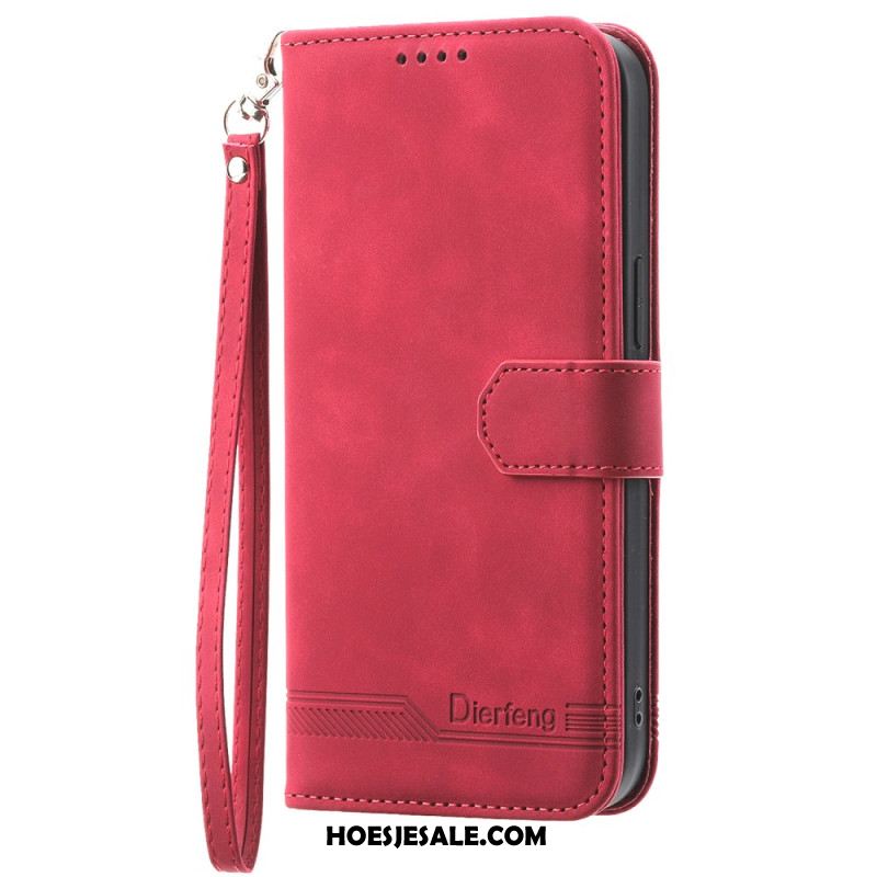 Flip Case Leren Samsung Galaxy Z Fold 6 Dierfeng