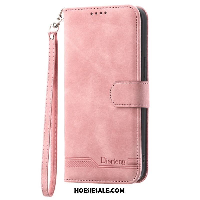 Flip Case Leren Samsung Galaxy Z Fold 6 Dierfeng