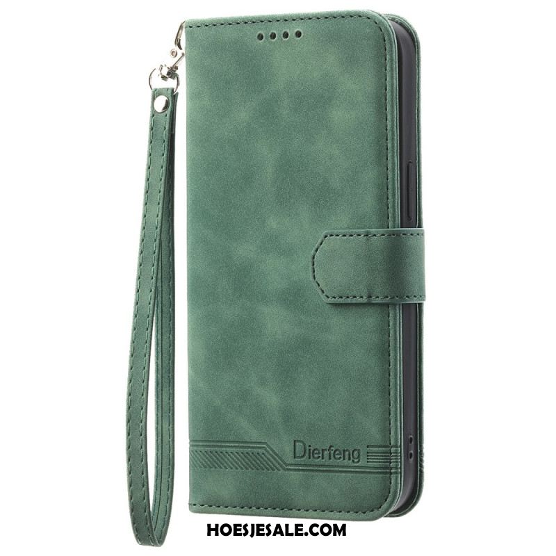 Flip Case Leren Samsung Galaxy Z Fold 6 Dierfeng