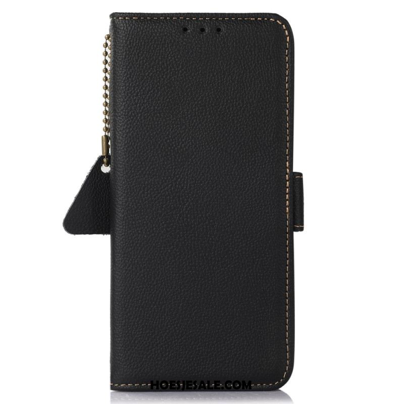 Flip Case Leren Sony Xperia 10 Vi Rfid-blokkeersleutelhanger