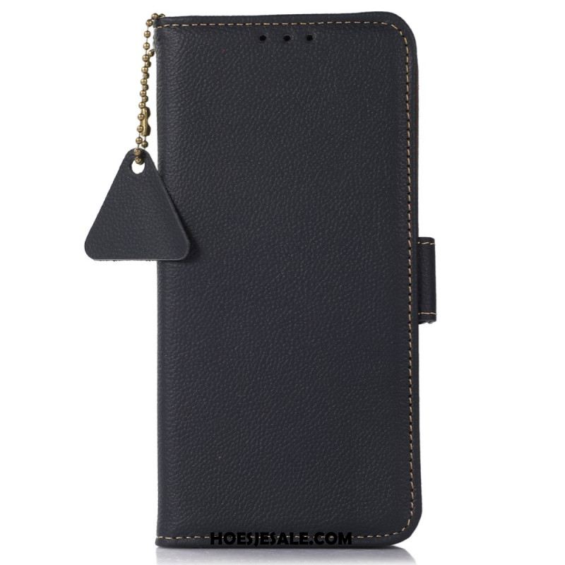 Flip Case Leren Sony Xperia 10 Vi Rfid-blokkeersleutelhanger