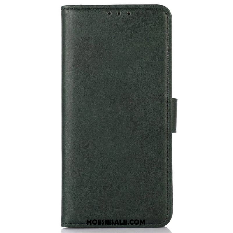 Flip Case Leren Xiaomi Redmi Note 13 4g Ledereffect