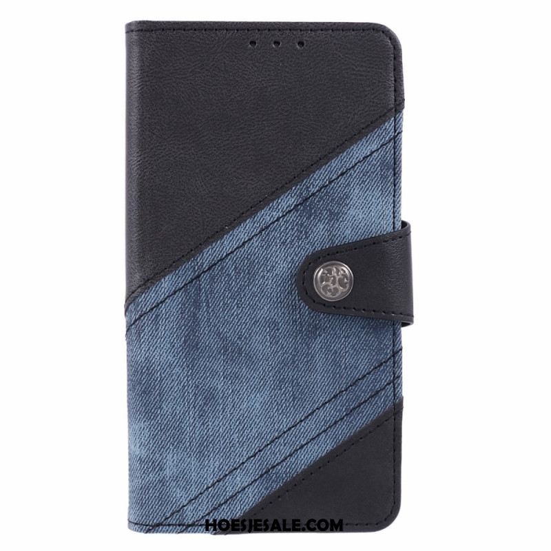 Flip Case Leren Xiaomi Redmi Note 13 5g Bi-textuur