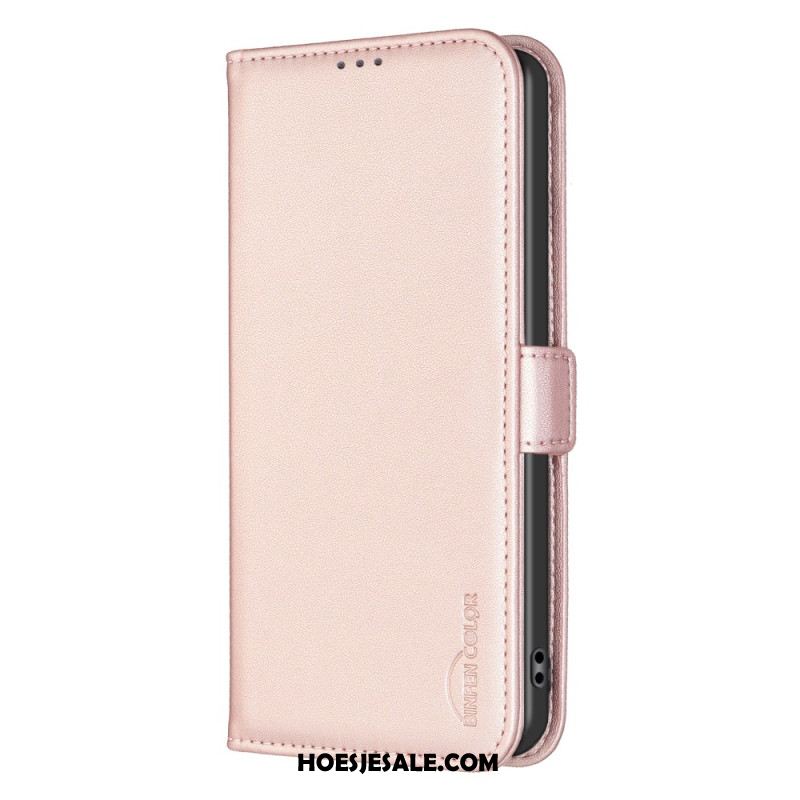 Flip Case Leren Xiaomi Redmi Note 13 Pro Plus 5g Binfen Kleur