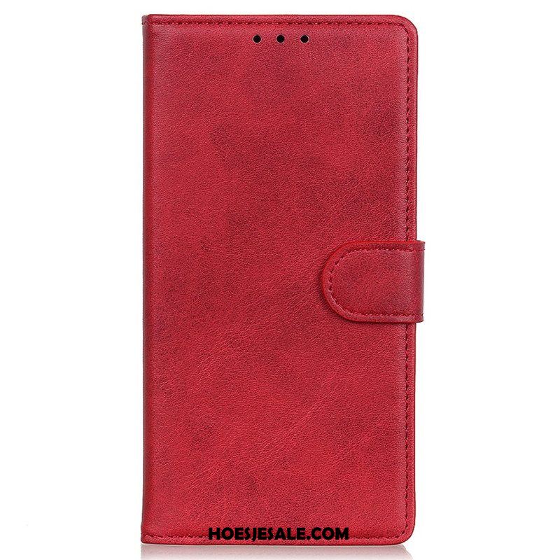 Flip Case voor OnePlus Nord CE 3 Lite 5G Mat Kunstleer