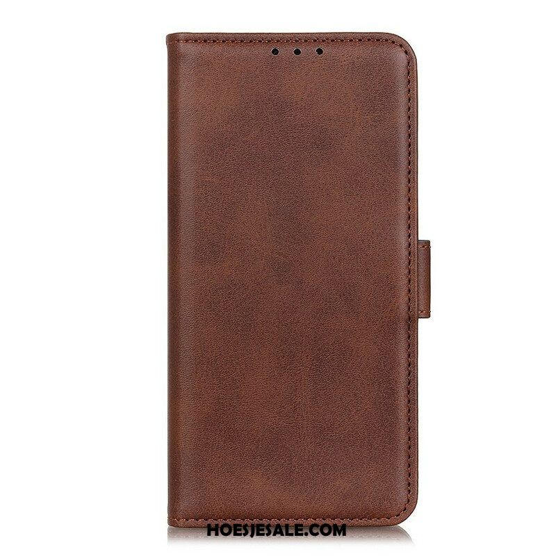 Flip Case voor Samsung Galaxy S21 Plus 5G Folio-hoesje Dubbele Klep