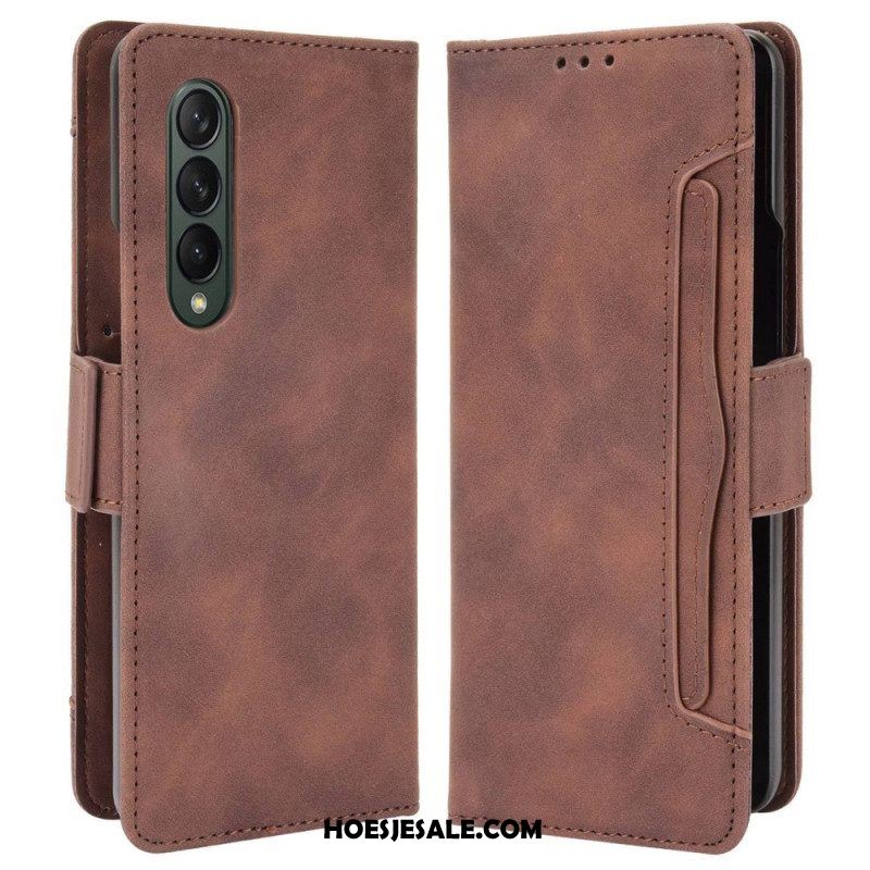 Flip Case voor Samsung Galaxy Z Fold 4 Bespioneer Lava