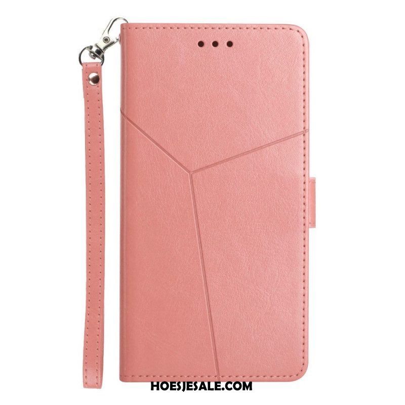 Flip Case voor Sony Xperia 1 IV Met Ketting Y-patroon Met Bandjes