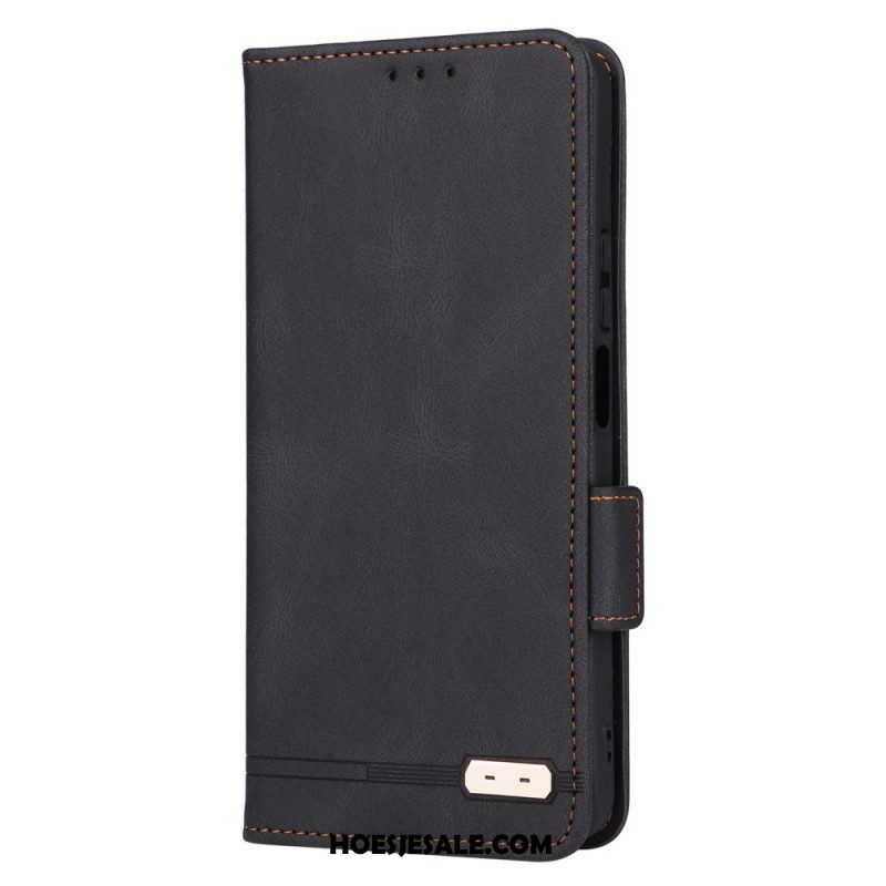 Flip Case voor Xiaomi Redmi Note 11 Pro Plus 5G Leren Styling