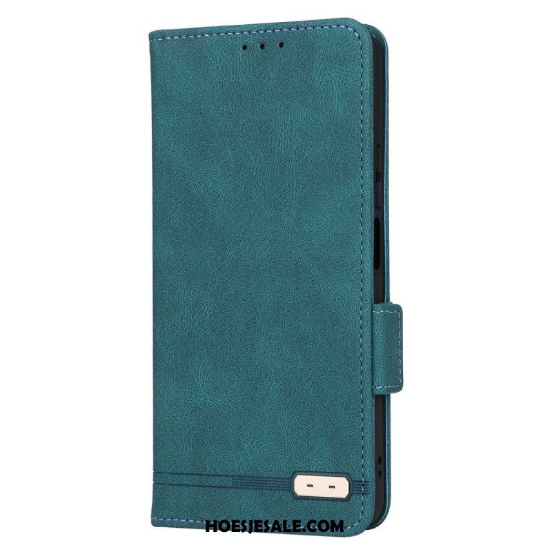 Flip Case voor Xiaomi Redmi Note 11 Pro Plus 5G Leren Styling