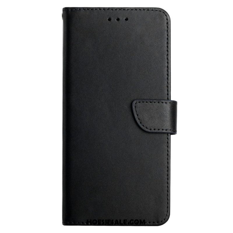 Flip Case voor Xiaomi Redmi Note 12 5G Echt Nappaleer