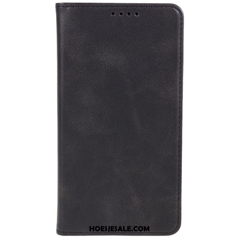 Folio-hoesje Oneplus 12 5g Ledereffect