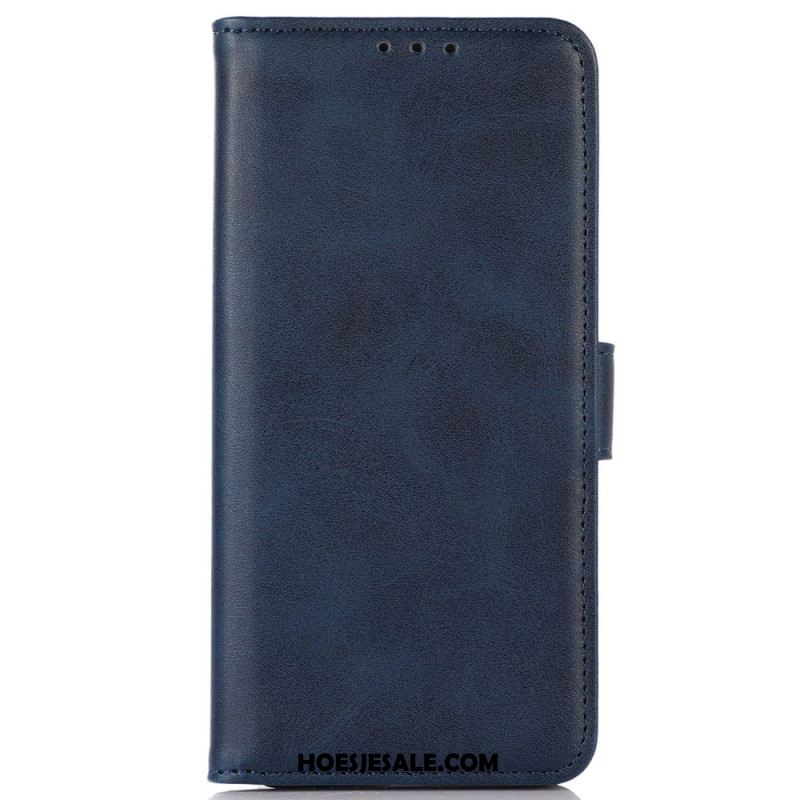 Folio-hoesje Oneplus 12 5g Ledereffect