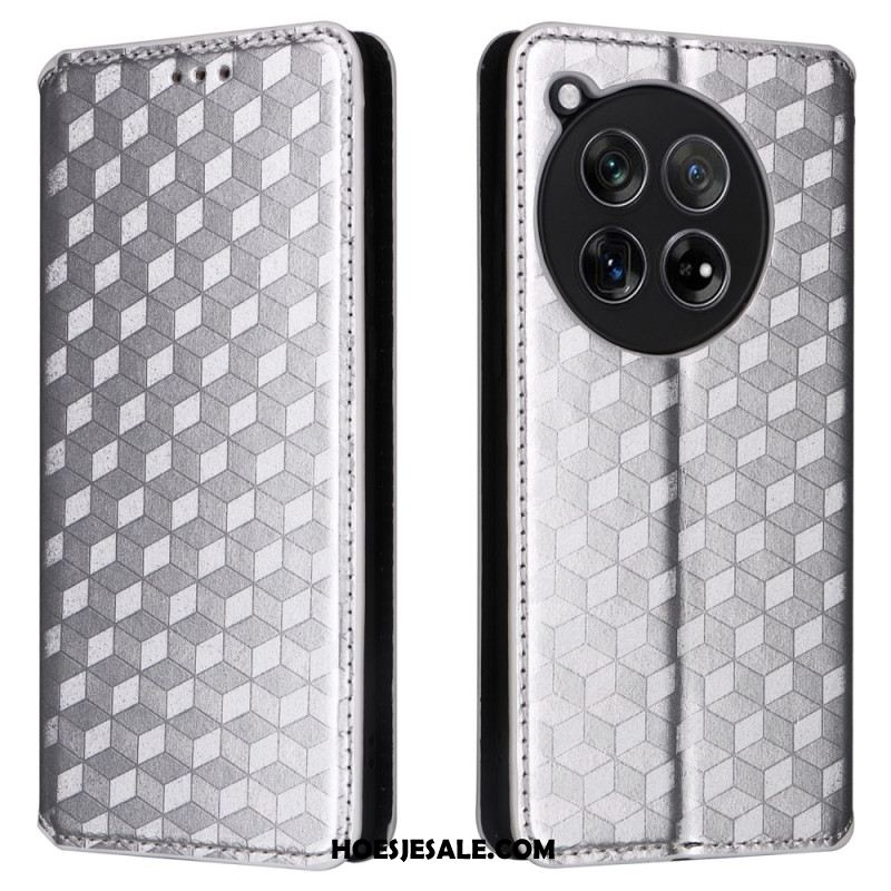 Folio-hoesje Oneplus 12 5g Telefoonhoesje Losanen 3d