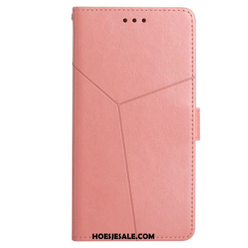 Folio-hoesje Oneplus 12 5g Telefoonhoesje Y-riemontwerp