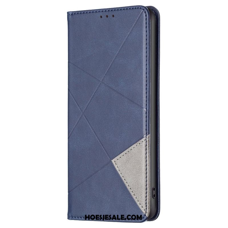 Folio-hoesje Oppo A98 5g Telefoonhoesje Geometrisch Patroon