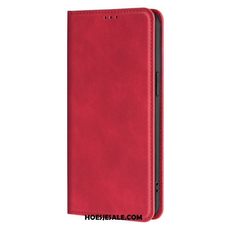 Folio-hoesje Oppo Reno 11f 5g Suède Stijl