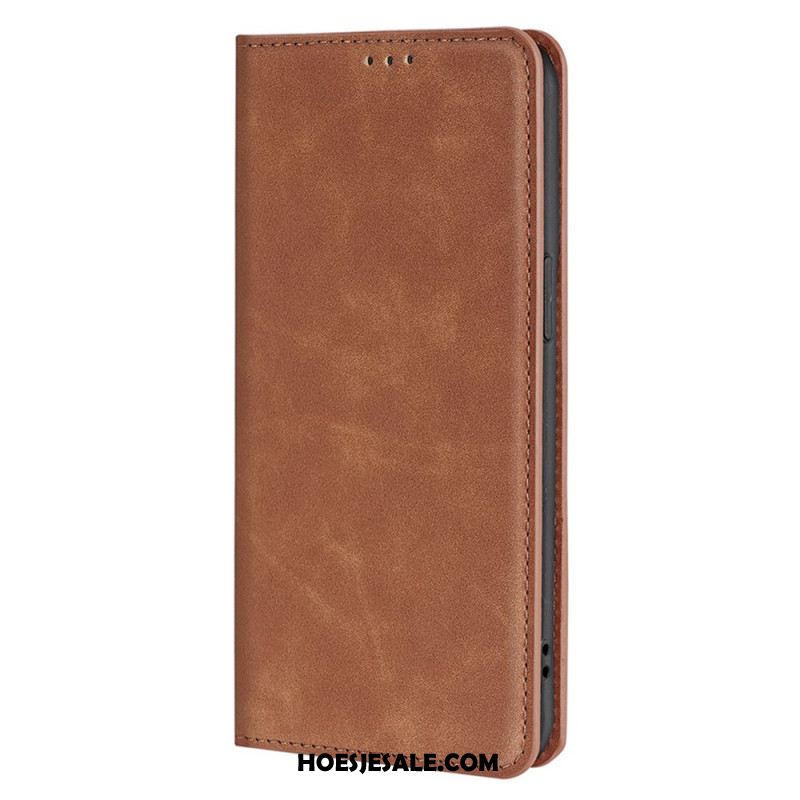 Folio-hoesje Oppo Reno 11f 5g Suède Stijl