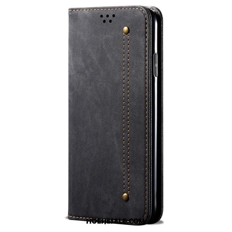 Folio-hoesje Oppo Reno 12 5g Jeansstof