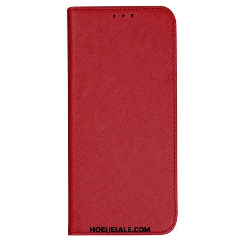 Folio-hoesje Oppo Reno 12 5g Kruistextuur