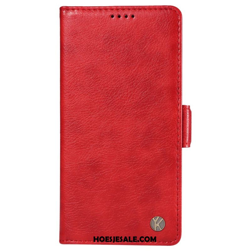 Folio-hoesje Oppo Reno 12 5g Telefoonhoesje Vintage Yikatu