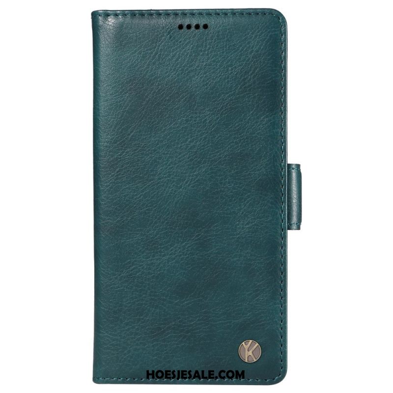 Folio-hoesje Oppo Reno 12 5g Telefoonhoesje Vintage Yikatu