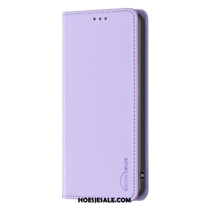 Folio-hoesje Samsung Galaxy A16 5g Leerstijl