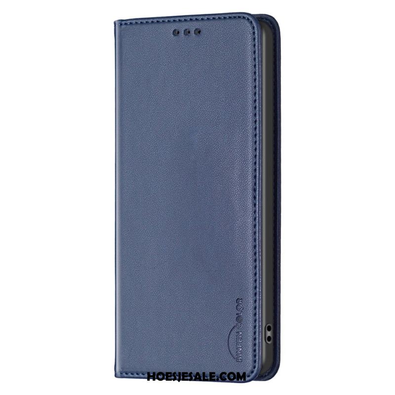 Folio-hoesje Samsung Galaxy A16 5g Leerstijl