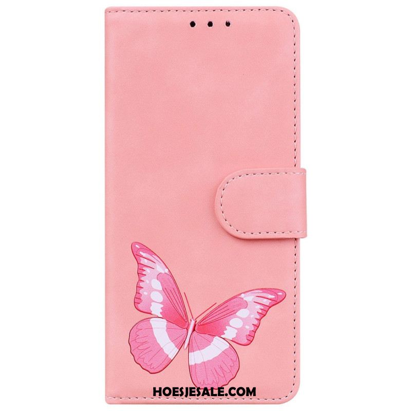 Folio-hoesje Samsung Galaxy A16 5g Vlinder