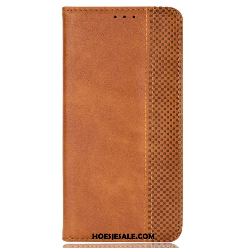 Folio-hoesje Samsung Galaxy M55 5g Retro