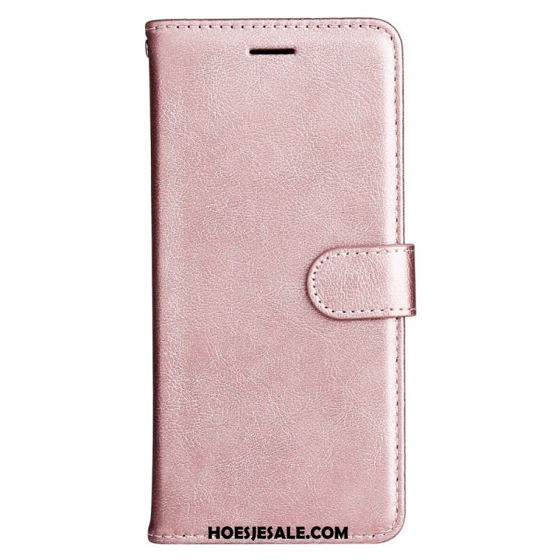 Folio-hoesje Samsung Galaxy S24 5g Effen Met Riem