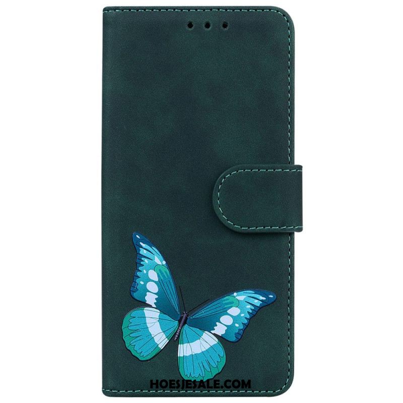 Folio-hoesje Samsung Galaxy S24 Fe Telefoonhoesje Vlinder