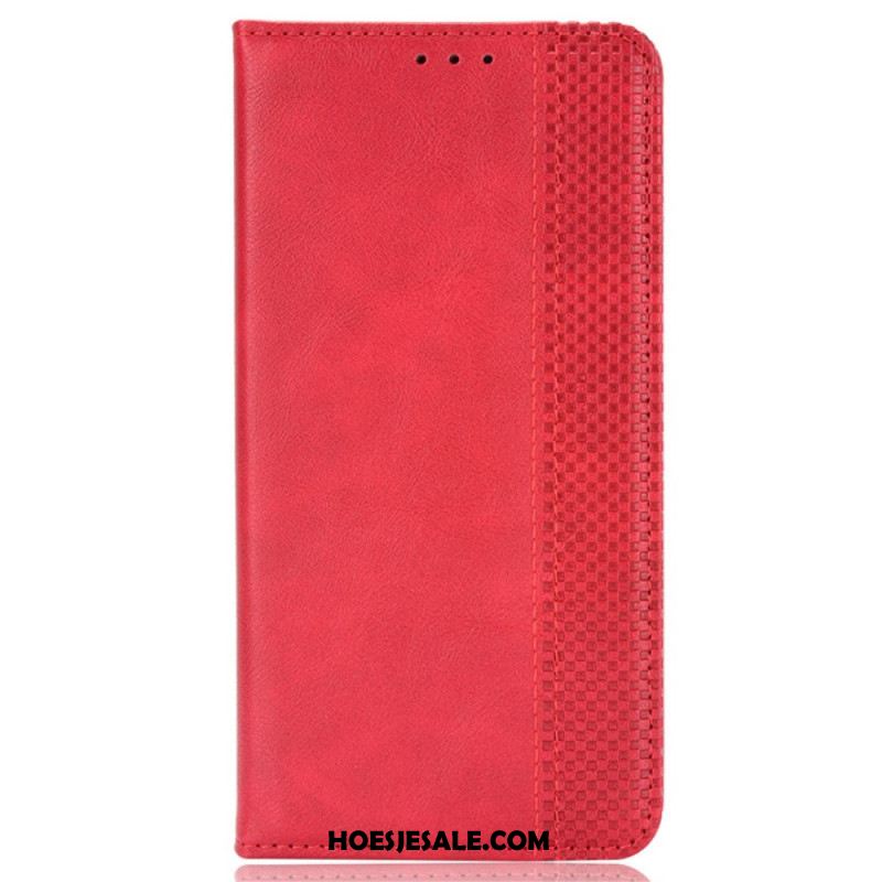 Folio-hoesje Samsung Galaxy S24 Plus 5g Vintage Bescherming Hoesje