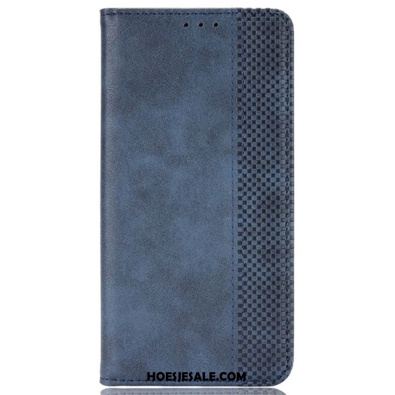 Folio-hoesje Samsung Galaxy S24 Plus 5g Vintage Bescherming Hoesje