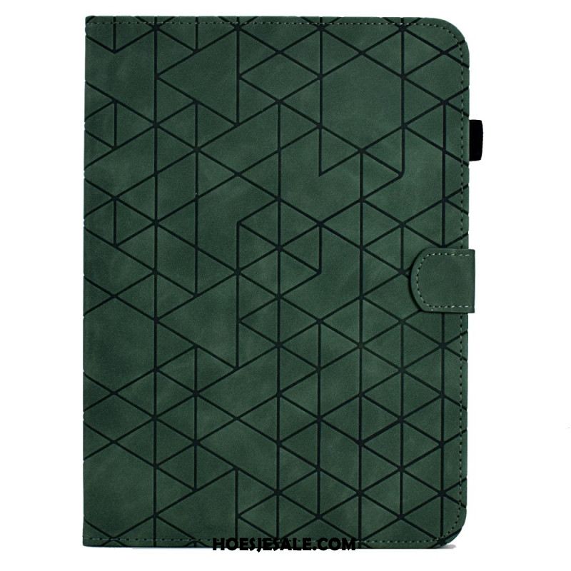 Folio-hoesje Samsung Galaxy Tab S9 Telefoonhoesje Geometrisch Patroon