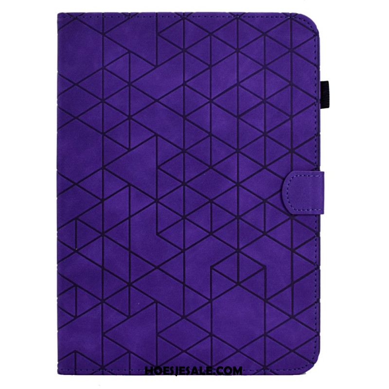 Folio-hoesje Samsung Galaxy Tab S9 Telefoonhoesje Geometrisch Patroon