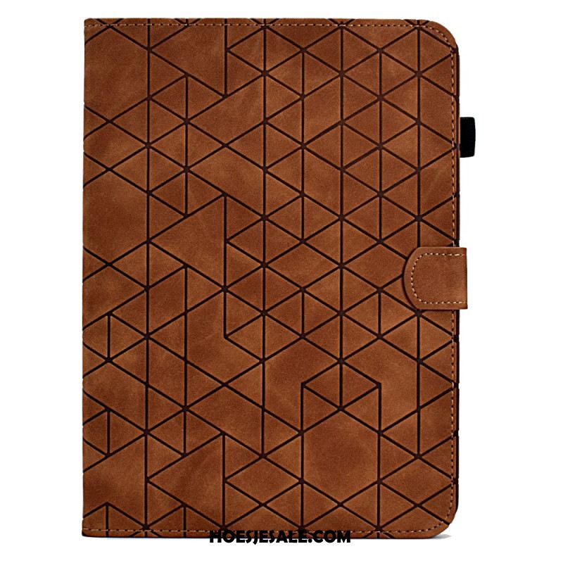 Folio-hoesje Samsung Galaxy Tab S9 Telefoonhoesje Geometrisch Patroon