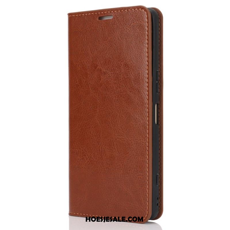 Folio-hoesje Sony Xperia 1 Vi Leer