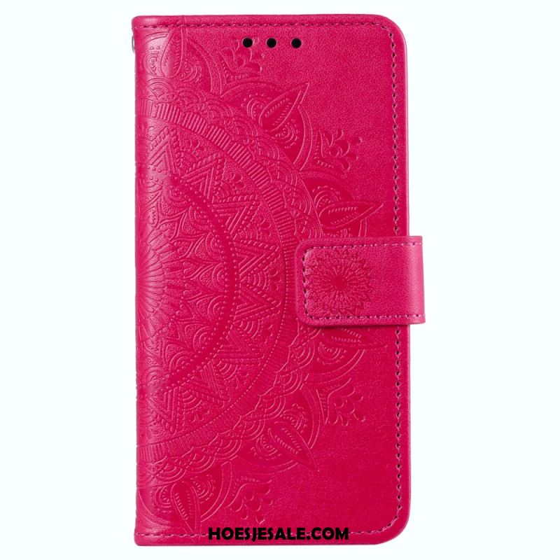 Folio-hoesje Sony Xperia 10 Vi Telefoonhoesje Mandala-bandpatroon