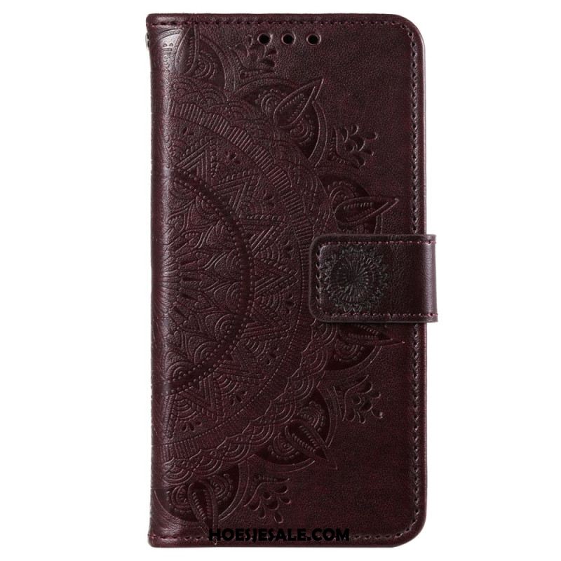 Folio-hoesje Sony Xperia 10 Vi Telefoonhoesje Mandala-bandpatroon