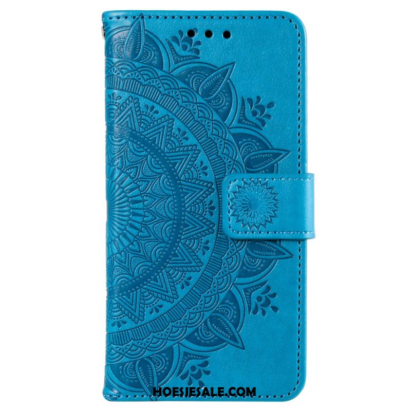 Folio-hoesje Sony Xperia 10 Vi Telefoonhoesje Mandala-bandpatroon