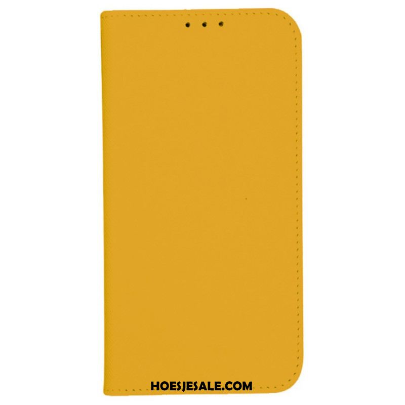 Folio-hoesje Voor Samsung Galaxy S24 Fe Kruistextuur