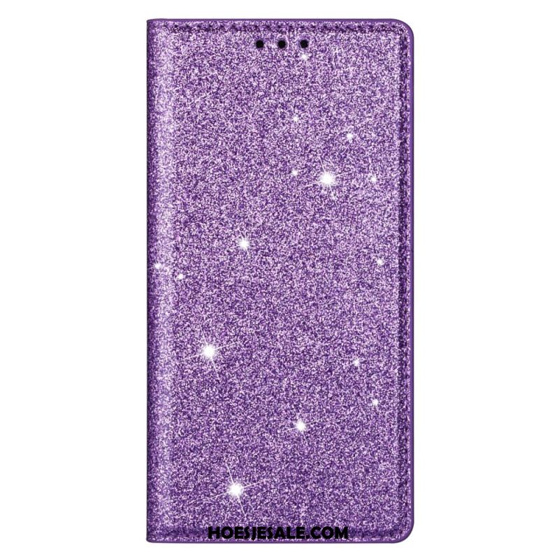 Folio-hoesje Voor Samsung Galaxy S24 Plus 5g Glitters