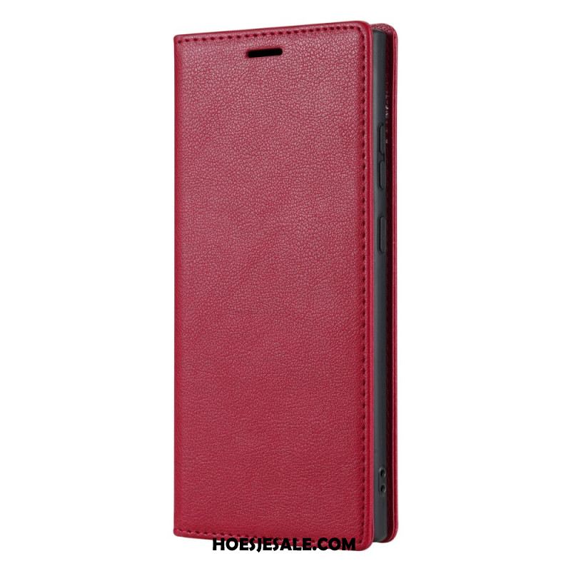 Folio-hoesje Voor Samsung Galaxy S24 Ultra 5g Leerstijl