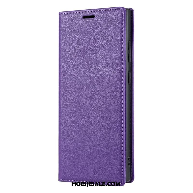 Folio-hoesje Voor Samsung Galaxy S24 Ultra 5g Leerstijl