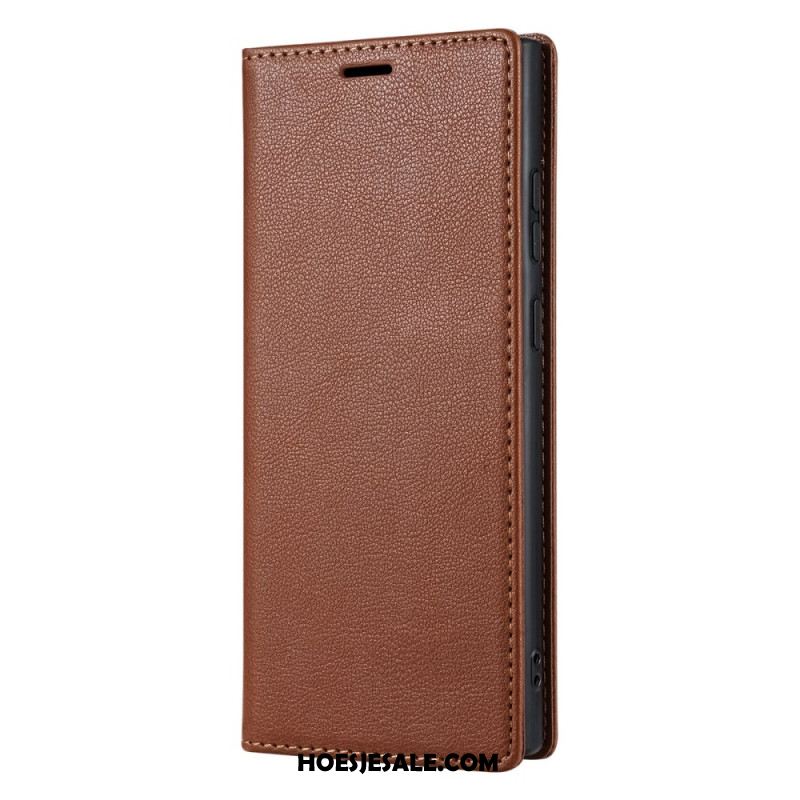 Folio-hoesje Voor Samsung Galaxy S24 Ultra 5g Leerstijl