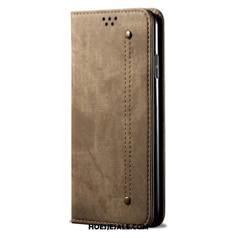 Folio-hoesje Voor Xiaomi 14 Jeansstof